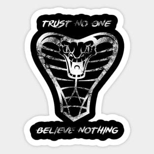 Trust No One Sticker